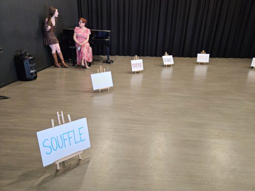 Jour J : Restitution en préparation à l'Auditorium