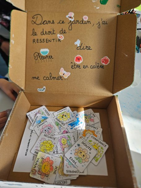 Jeu inédit "Jardin des émotions"
