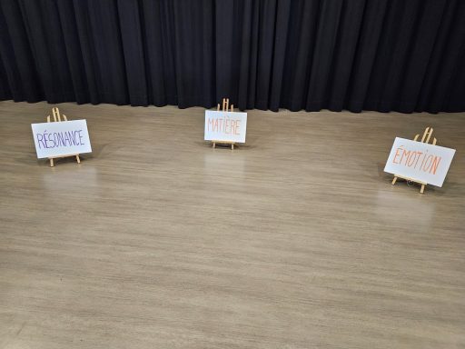 Jour J : Restitution en préparation à l'Auditorium