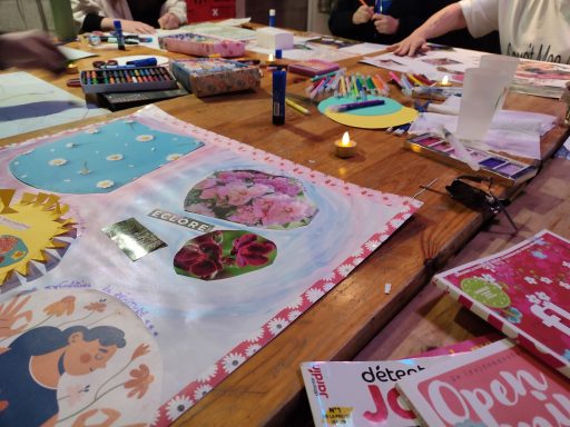 Vision board printanier