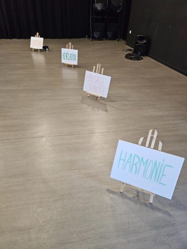Jour J : Restitution en préparation à l'Auditorium