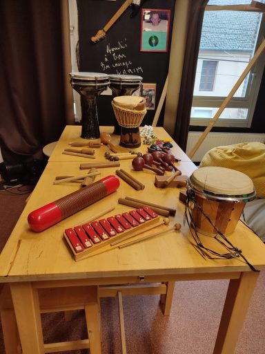 Rythmes, corps et percussions